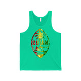 Floral Guam Rasta Tank Top