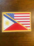 Philippines x USA Sticker