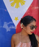 3 Stars and Sun EarCuff Earring