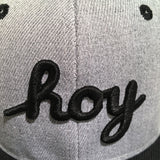 Hoy Black and Gray SNAPBACKS