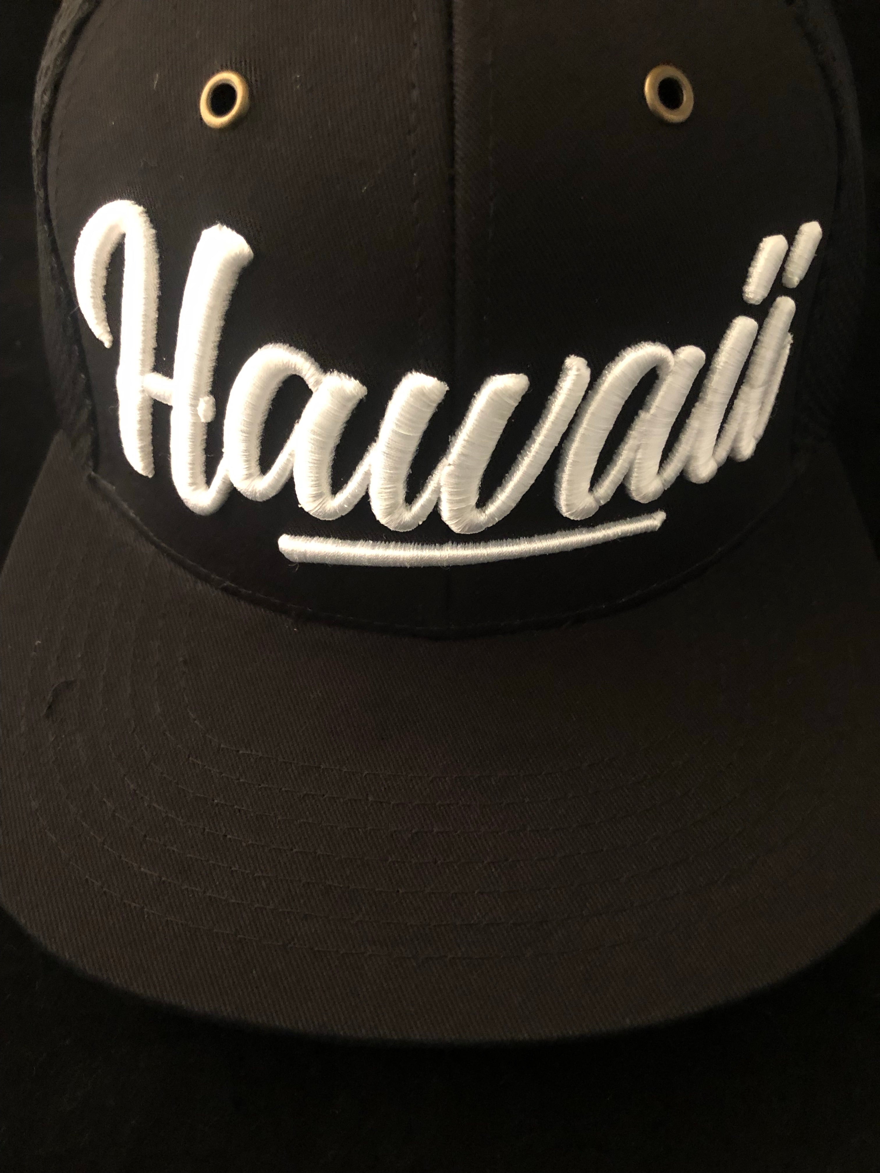 Hawaii White Jersey Snapbacks