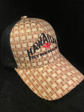 Hawaiian Strength Weave Curved Trucker