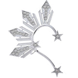 3 Stars and Sun EarCuff Earring