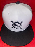 EZ MIL Emblem Black Gray White SNAPBACK