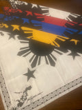 3 Stars and Sun Philippines Tribal Traditional Bandana