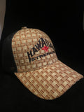 Hawaiian Strength Weave Curved Trucker