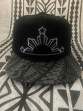 3 STARS AND SUN Filipino GRAY Tribal Brims