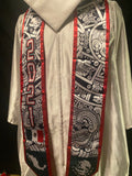 Mexico Flag Graduation Stole  2025