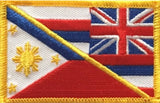 Philippines x Hawaii FLAG PATCH combo