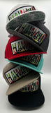 Hawaii Floral Brim Snapback