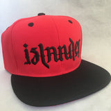 An Islander 180 Black and Red