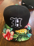 Hawaii H Floral Brim LIMITED Hat