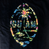 Guam Floral Black