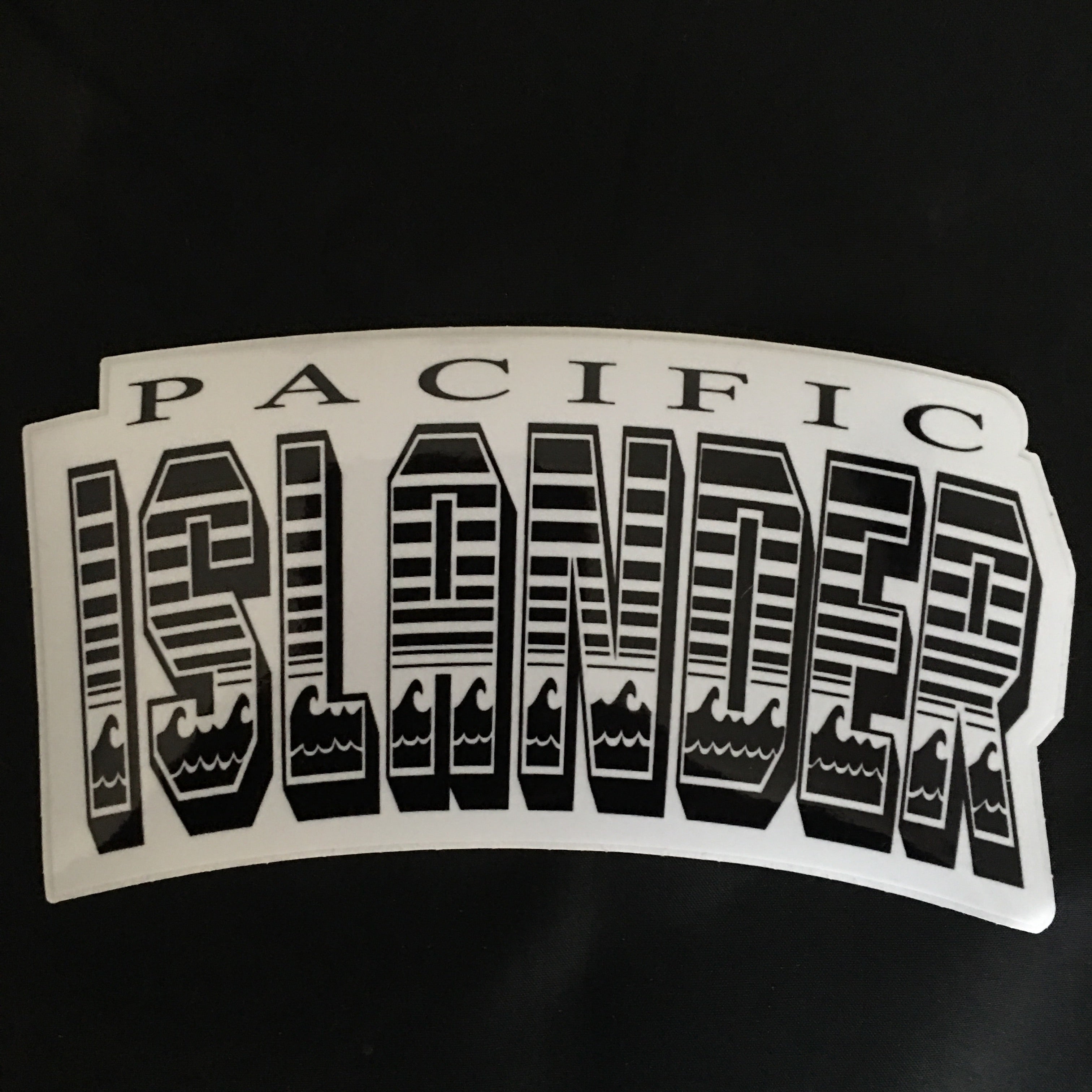 Pacific Islander Wavy Sticker
