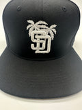 SD San Diego Palms Black