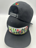 Hawaii Floral Brim Snapback