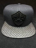 Hawaii Steel Black On Black Metal Limited Snapback