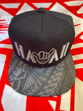 Hawaii Shaka Gray Tribal Brim