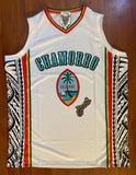 Chamorro Guam White Tribal 2023 Jersey