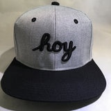 Hoy Black and Gray SNAPBACKS