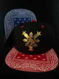 EZ MIL HBOM Cultura 3 Stars and Sun Metal Bandana Philippines Snapbacks
