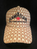 Hawaiian Strength Weave Curved Trucker