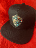 Hawaii Kanaka Shield Floral Black