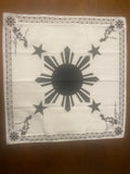 3 Stars and Sun Philippines Tribal Traditional Bandana