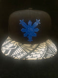 EZ MIL HBOM Tribal Cultura 3 Stars and Sun Metal Philippines Snapbacks