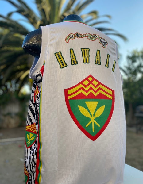 Hawaii Rasta jersey White – PSTGEARCLOTHING