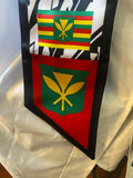 Hawaii Kanaka Black Tribal Graduation Stoles 2024