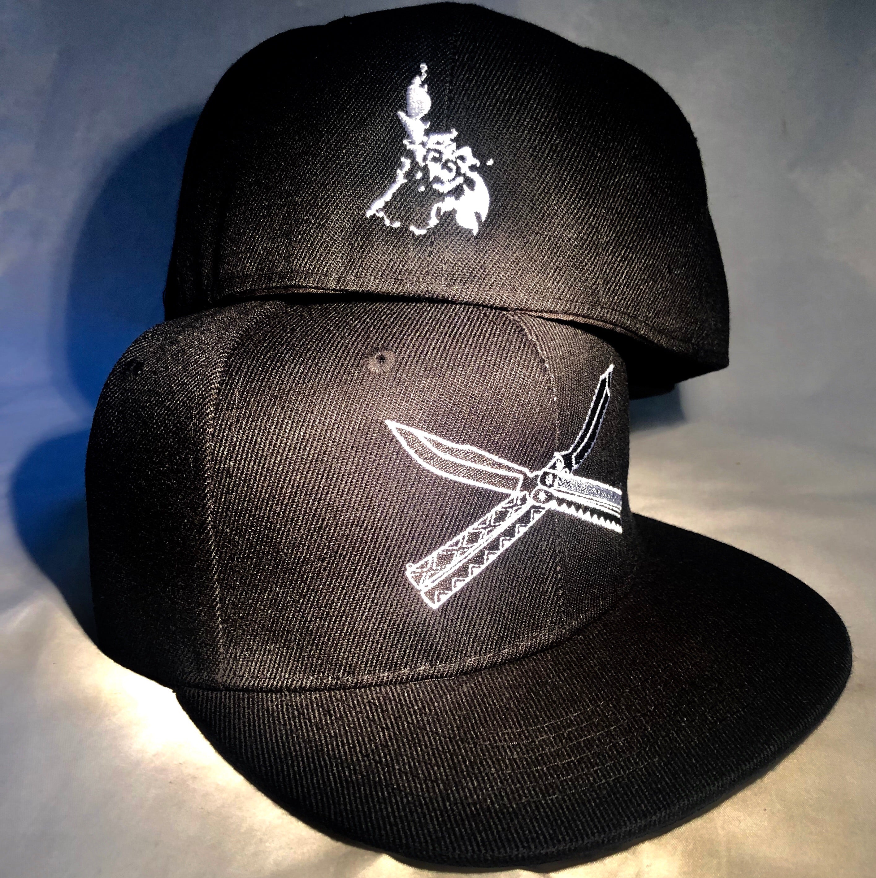 Balisong Tribal Fitted Hats