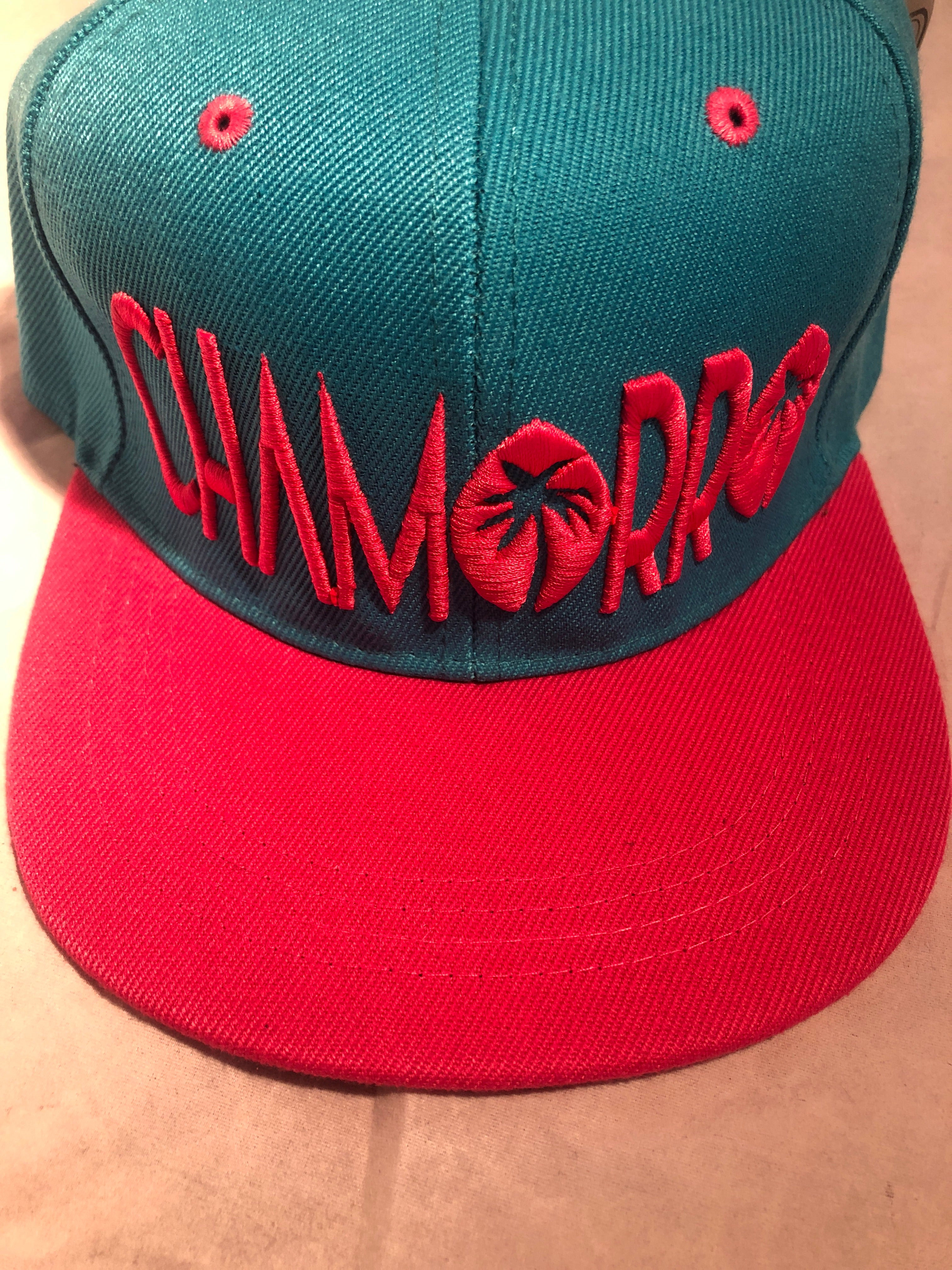 Chamorro Palm Youth Snapback Hats