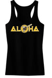 San Diego Aloha Shield Womens Ideal Racerback Tank