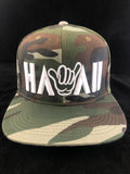 Hawaii shaka Camo Greens