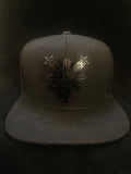 3 Stars and Sun Black Hole Metal Philippines Snapbacks