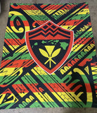 Hawaii Rasta Shield Table Covers