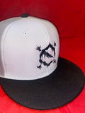 EZ MIL Emblem Black Gray White SNAPBACK