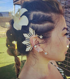 3 Stars and Sun EarCuff Earring