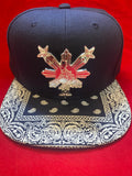 EZ MIL HBOM Cultura 3 Stars and Sun Metal Bandana Philippines Snapbacks