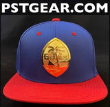 Guam Steel Palm Gold Metal Traditional Limited Snapback