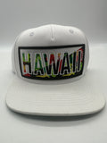 Hawaii Floral Brim Snapback