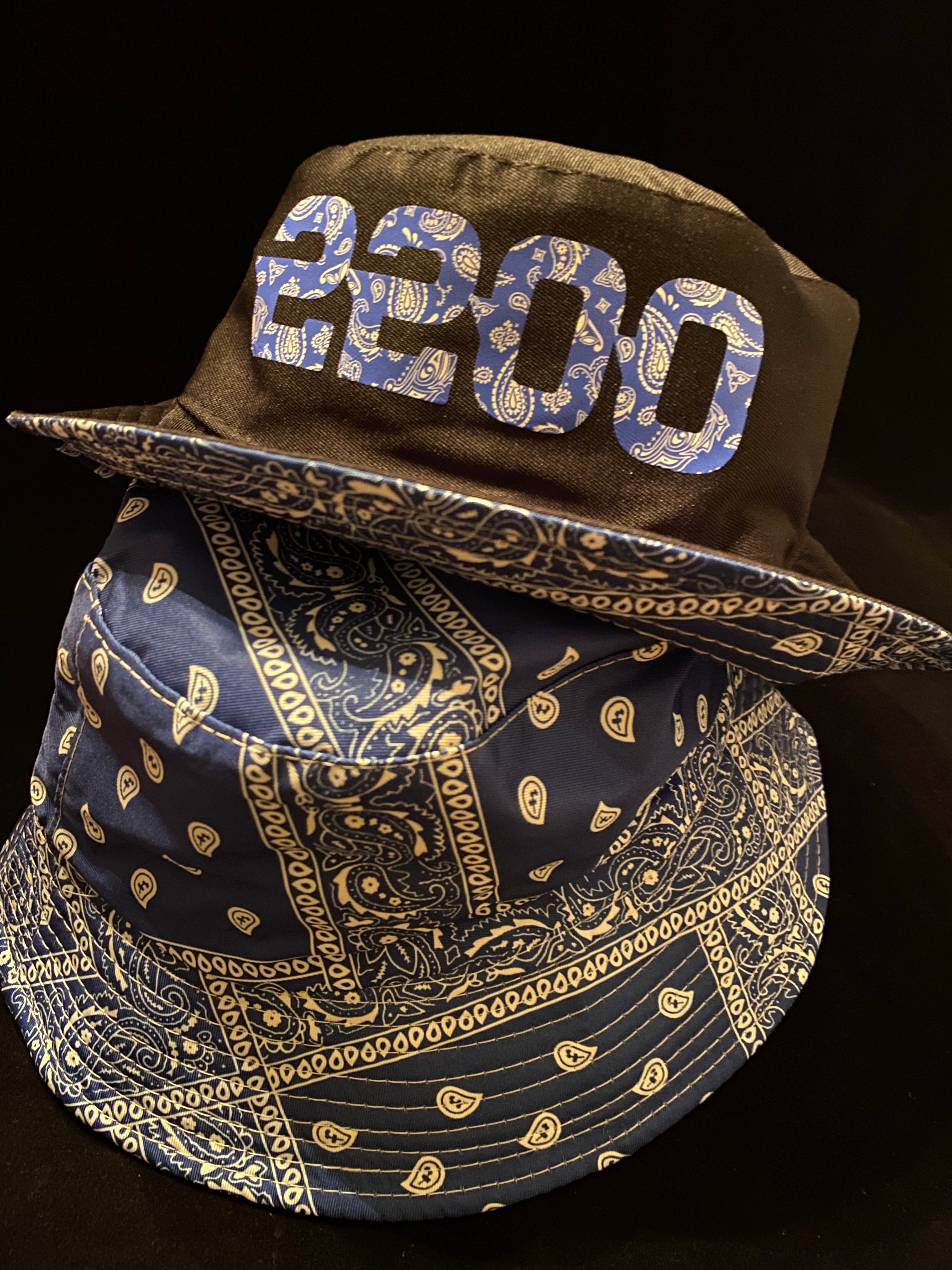EZ MIL Emblem 2200 Blue Bucket Hat