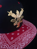 EZ MIL HBOM Cultura 3 Stars and Sun Metal Bandana Philippines Snapbacks