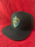 Hawaii Kanaka Shield Floral Black