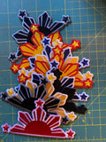 3 Star and Sun Patches