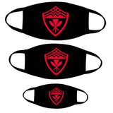 Hawaii Shield Red Protective masks