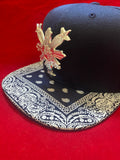 EZ MIL HBOM Cultura 3 Stars and Sun Metal Bandana Philippines Snapbacks