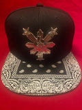 EZ MIL HBOM Cultura 3 Stars and Sun Metal Bandana Philippines Snapbacks