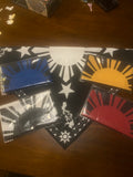 3 Stars and Sun Philippines Tribal Traditional Bandana
